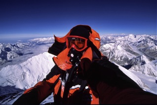 David On the Summit of Mt. Everest